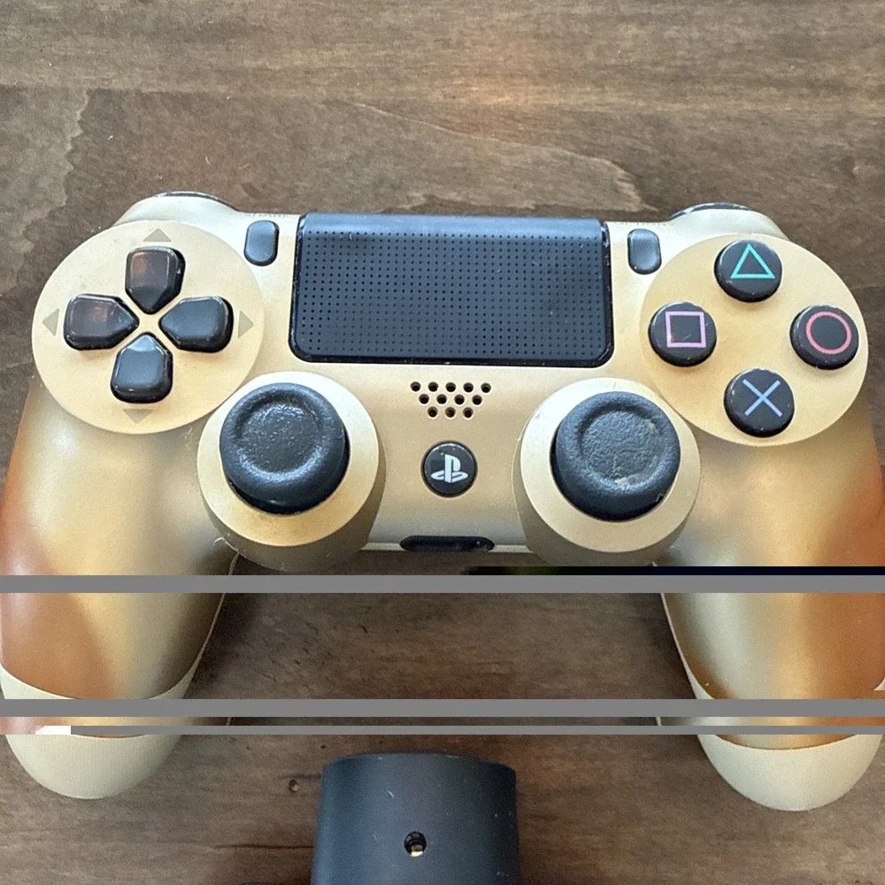 PlayStation 4 PS4 DualShock 4 Wireless Controller - Gold CUH-ZCT2U
